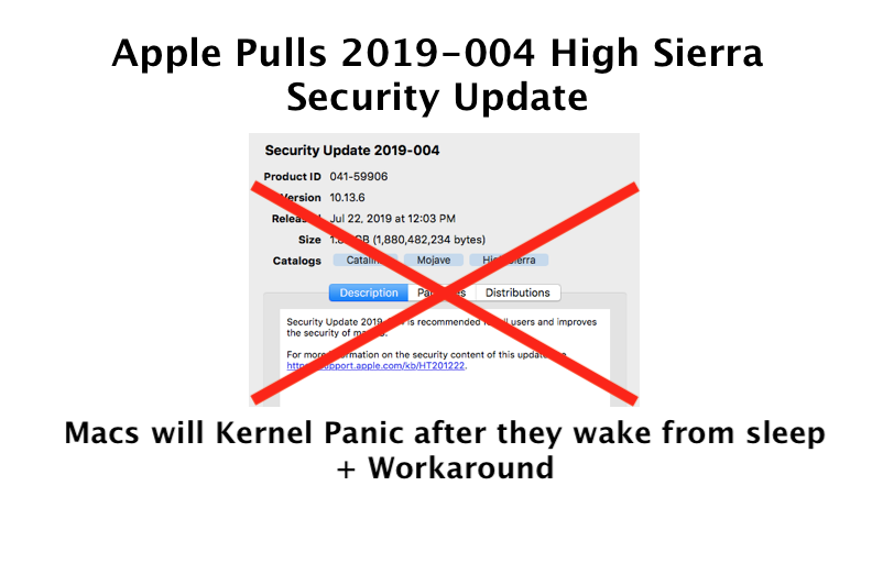 Mac os high sierra security update